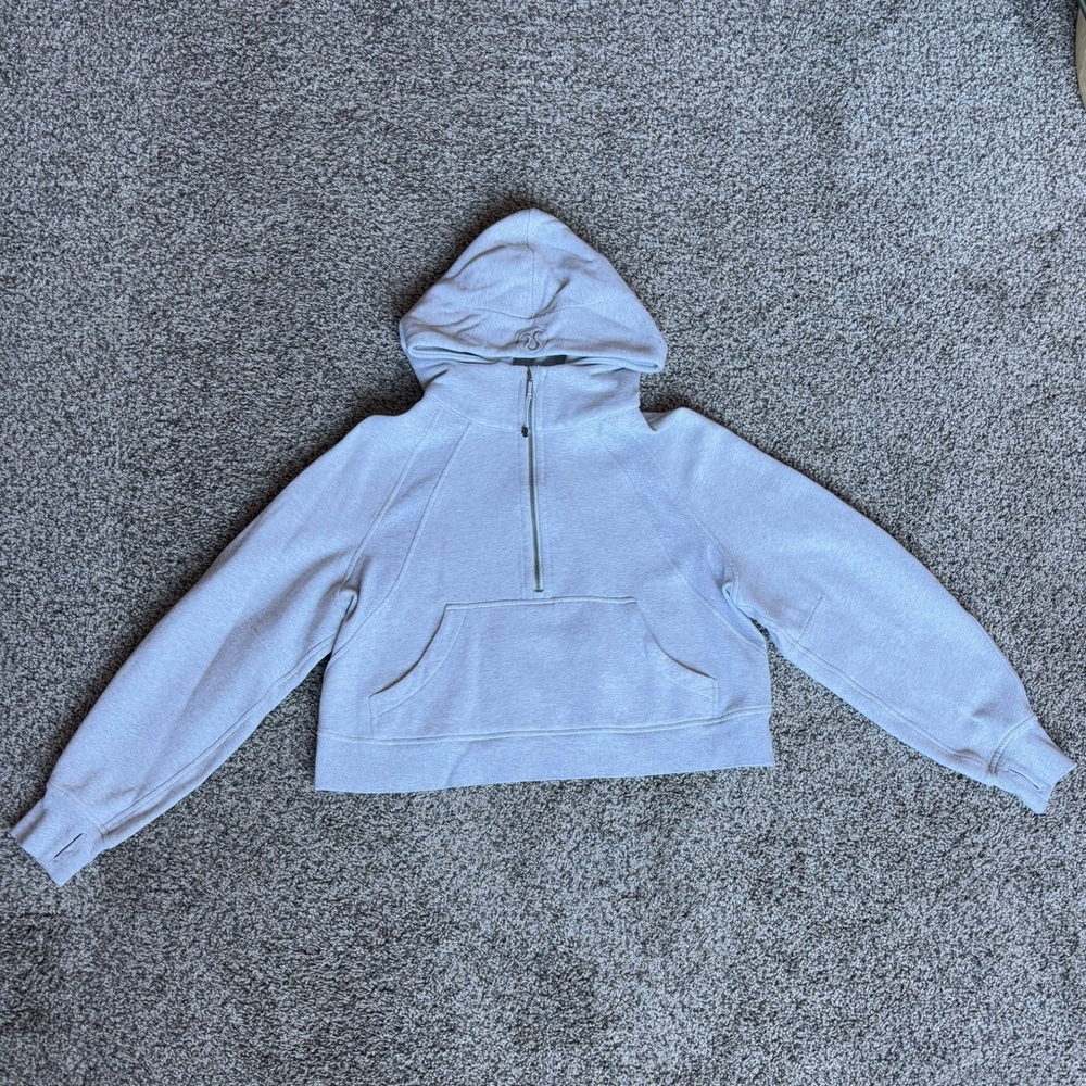 Lululemon heather grey scuba size M/L